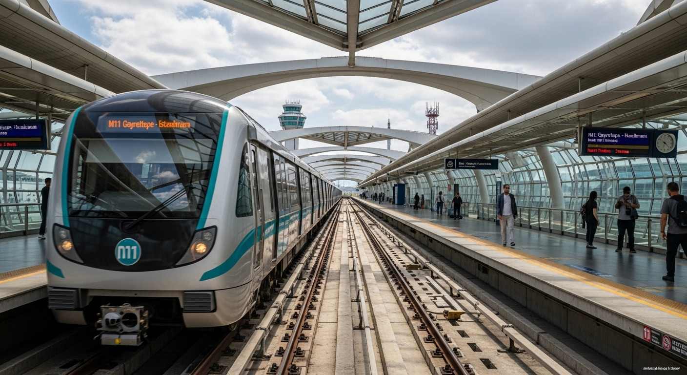 Kağıthane’nin Şok Yükselişi: M11 Metro Hattı Her Şeyi Nasıl Değiştirdi?